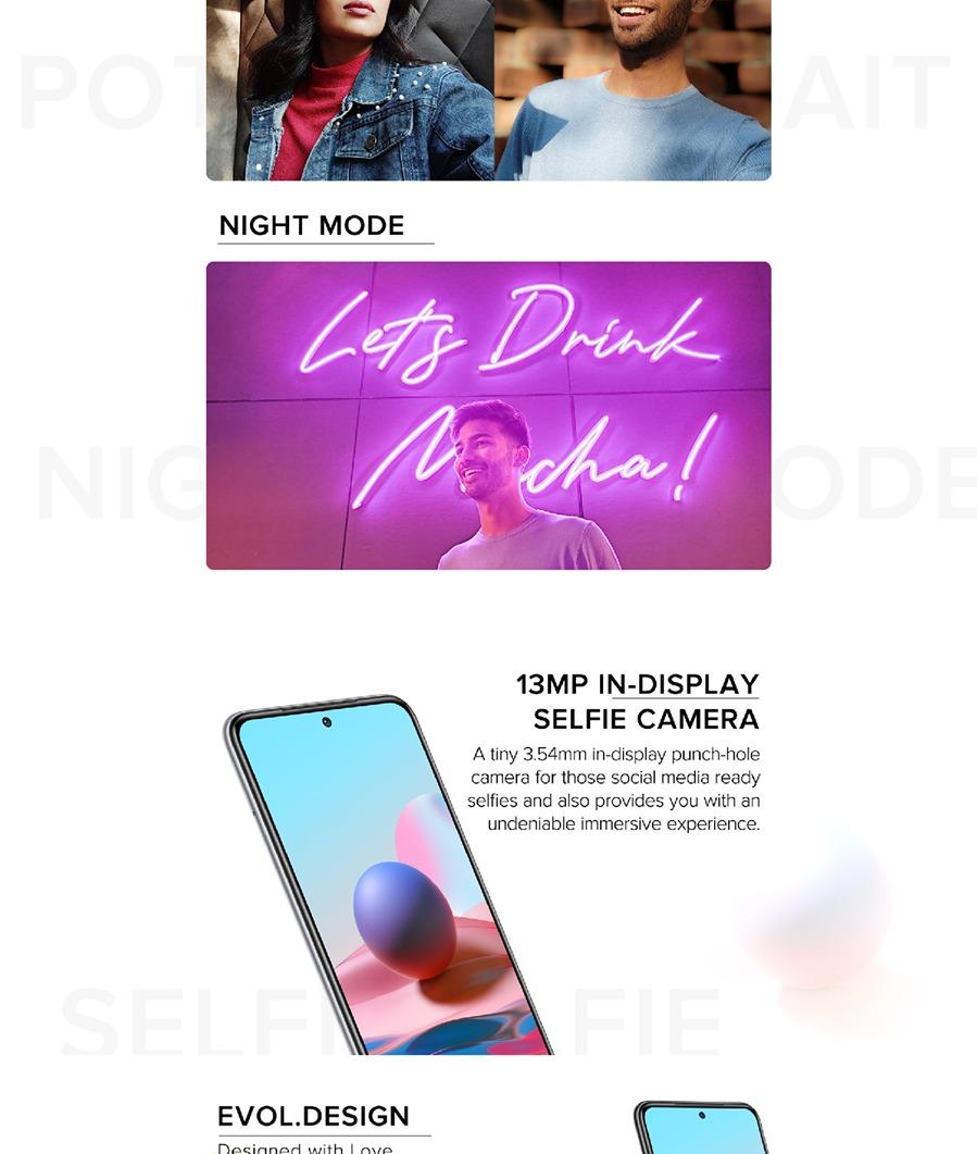 Xiaomi REDMI NOTE 10 4GB 128GB LAKE GREEN